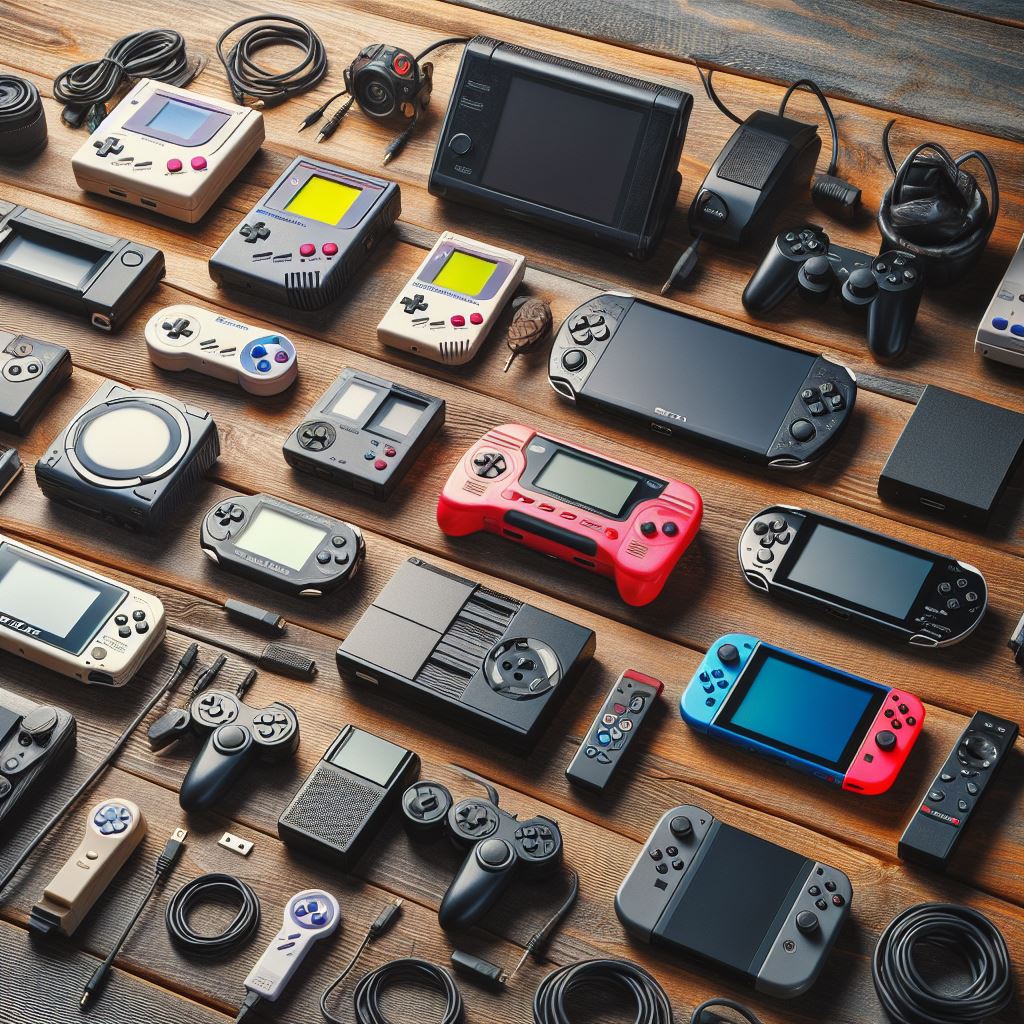 Portable game consoles