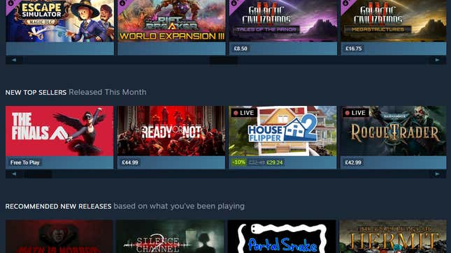 Слишком много игр: 14,500 релизов на Steam в 2023 году